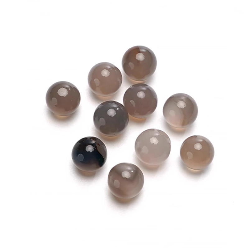 Agate Ball Grinding Ball 4-20mm Natural Grade A Ball Grinding Agate Ball for Lab