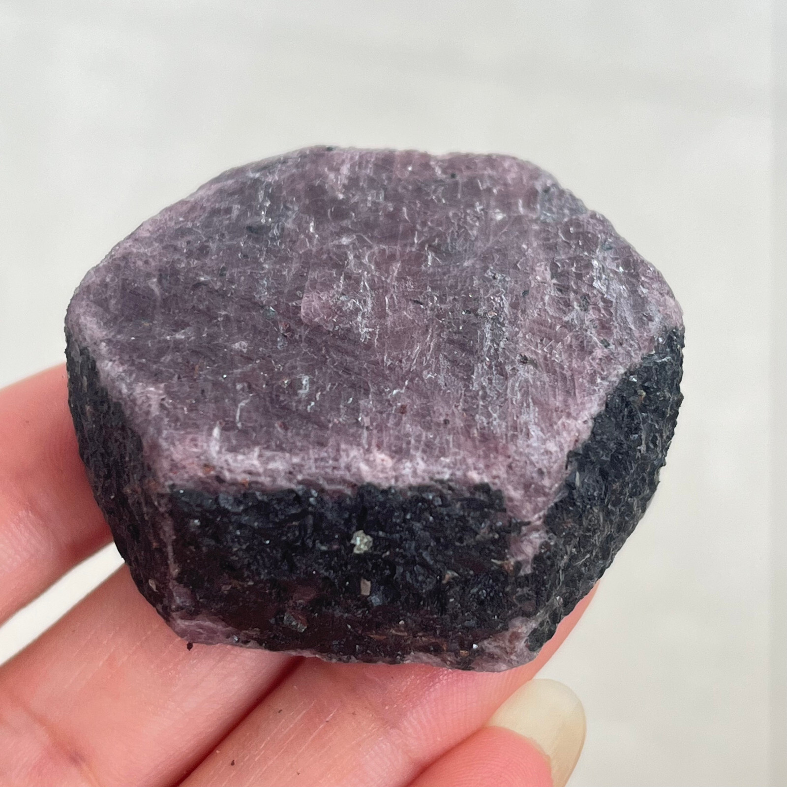 124g Natural Red Corundum Ruby Crystal Rough Mineral Specimen MD10