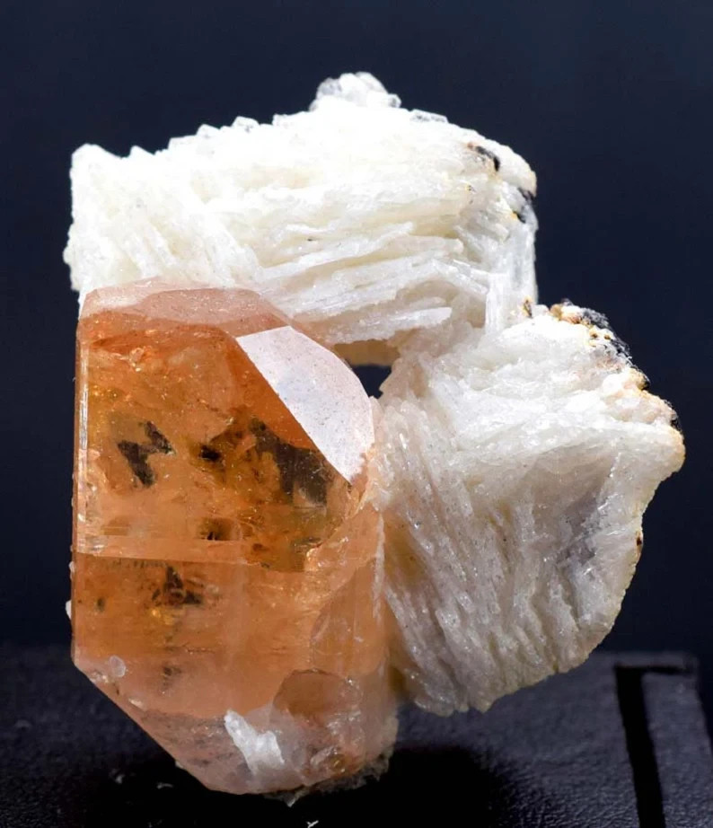 200 Carat Double Terminated Topaz Crystal with Cleavelandite From Pakistan