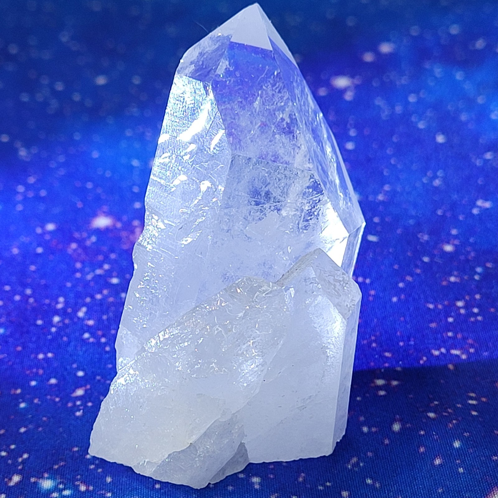 Crystal Clear Quartz Point Cluster AA Grade 87g Natural 2.7 Brazil Healing