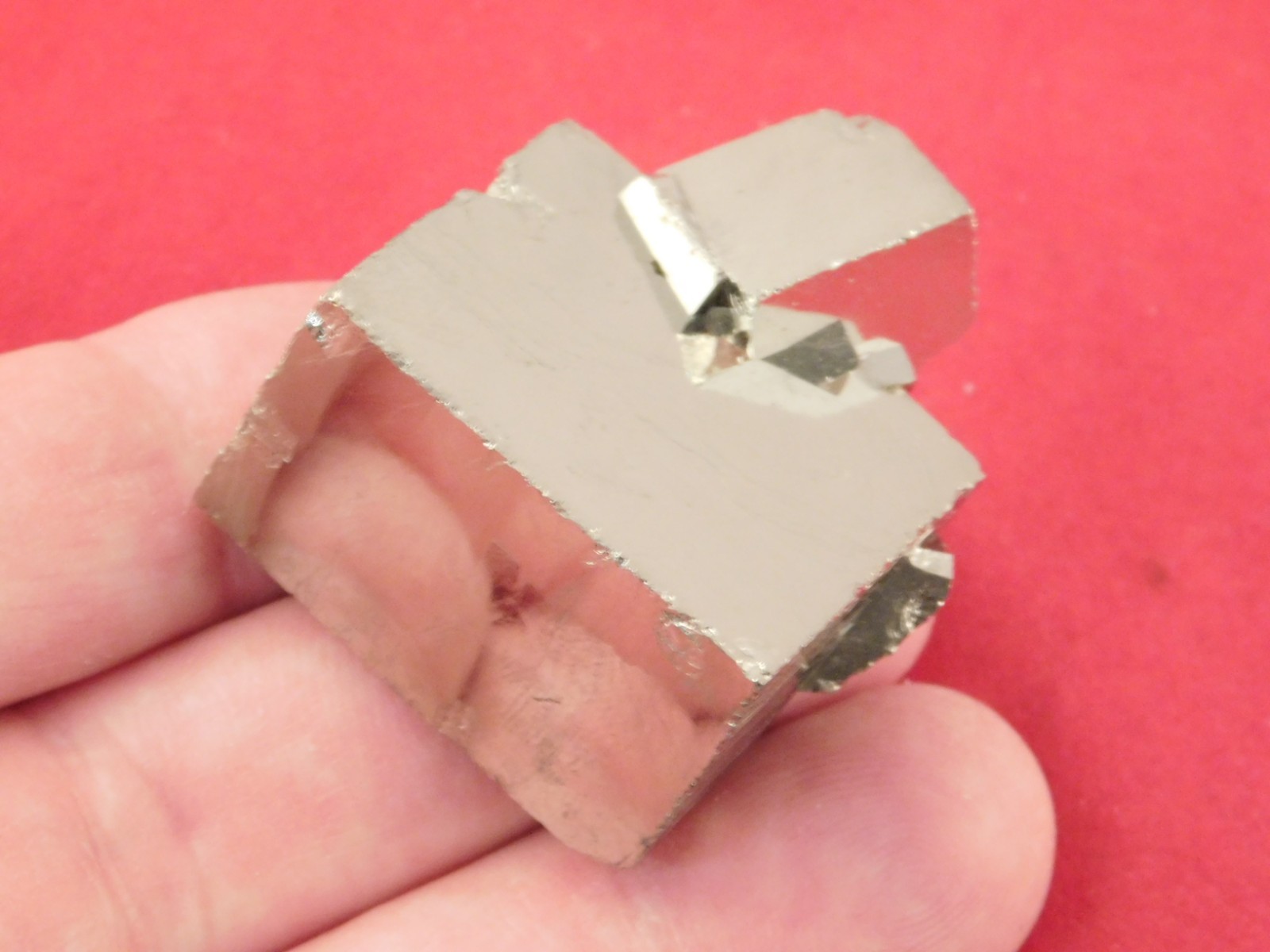 Smaller AAA PYRITE Crystal CUBE Cluster! Nice and 100% Natural Peru 78.0gr