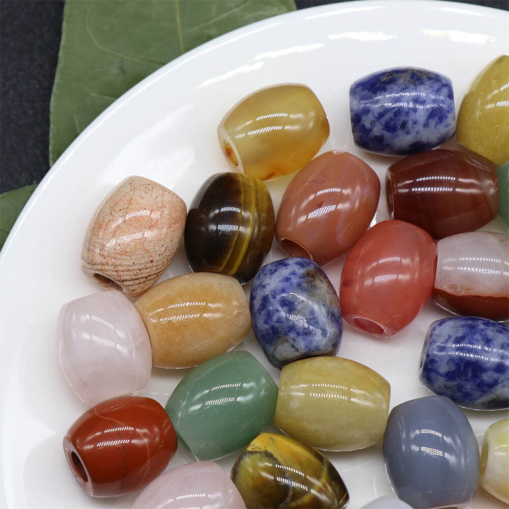 5mm Large Hole Loose Barrel Beads Charms European for Bracelet Jewelry Making