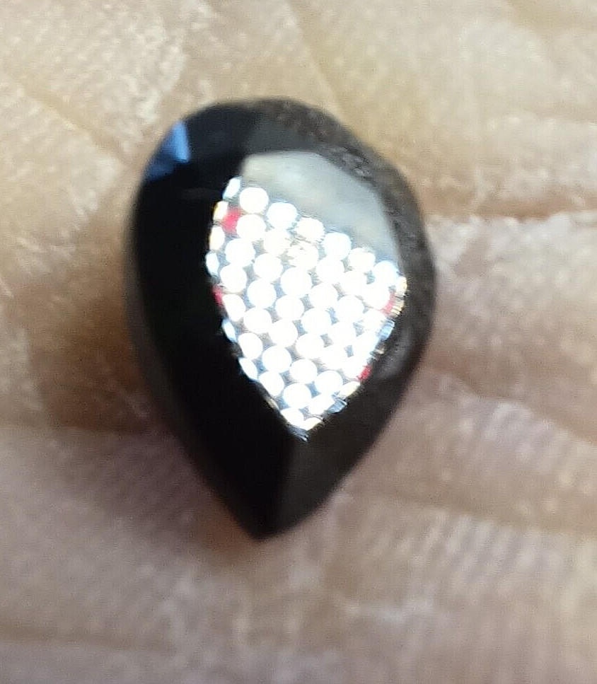 Natural BLACK SPINEL 2.45 ct Mineral Authentic Gemstone