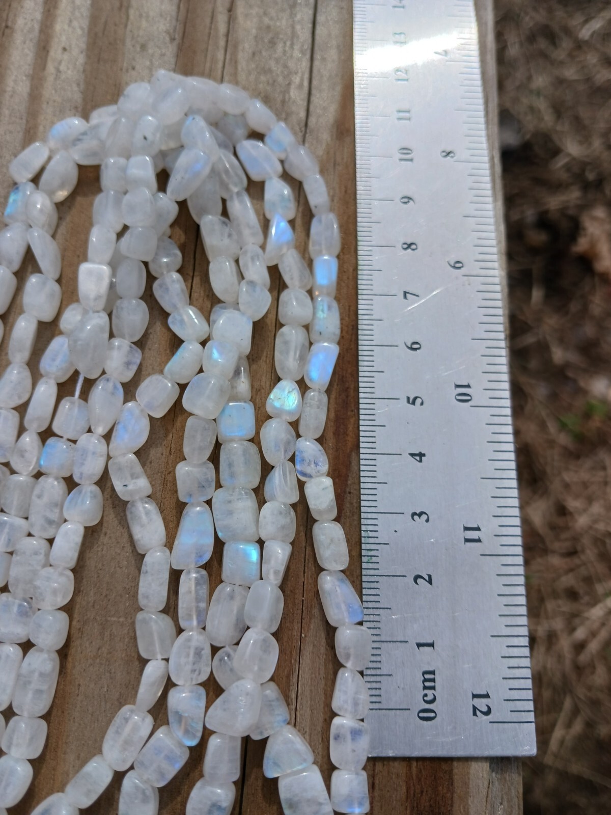 Moonstone Beaded Strands