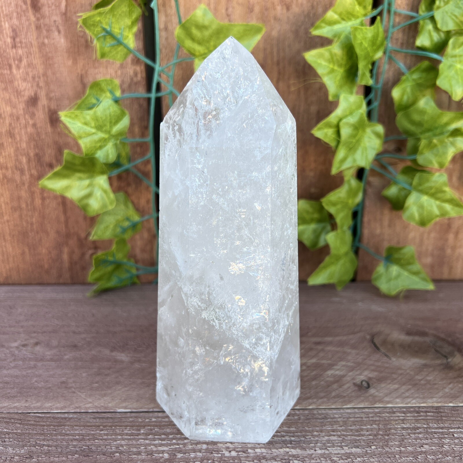 3 Piece Large Polished Quartz Crystal Points – 5 Pounds Wholesale Crystal Towers