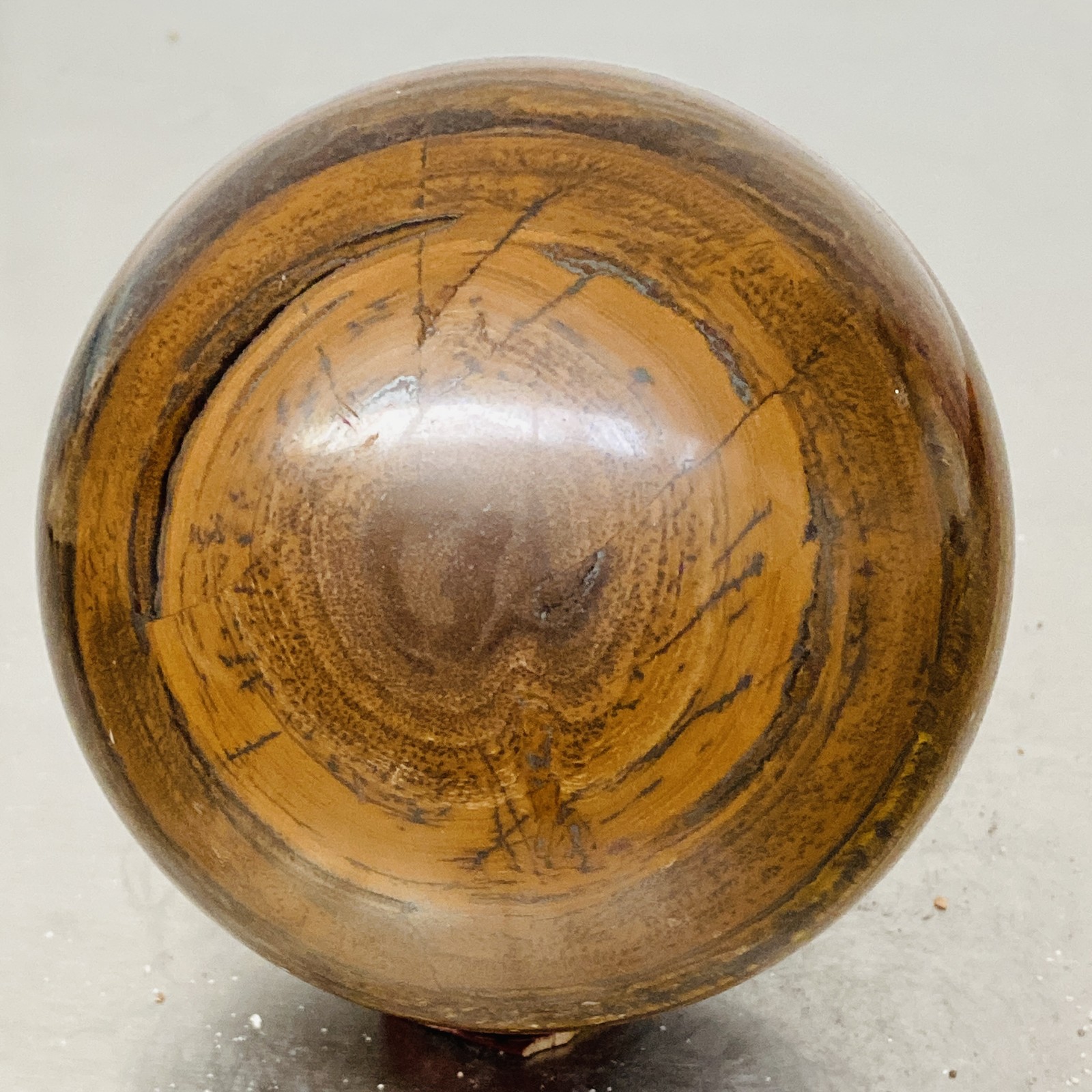 2520g Natural Tiger Eye stone ball quartz crystal ball Reiki healing