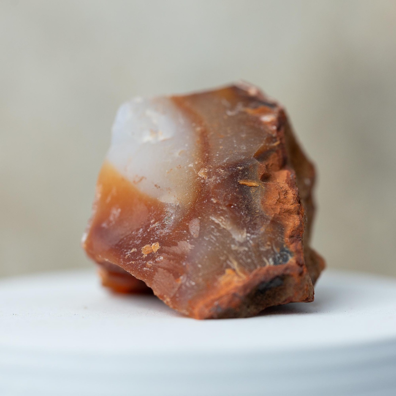 Carnelian Raw Stone Natural Rough Crystal Mineral Specimen Collector Stone Gift