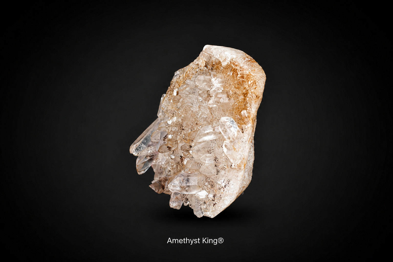 Natural quartz 124g 8x6x3cm Raw Crystal Specimen