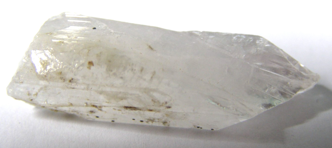 SMALL NATURAL DANBURITE CRYSTAL PIECE 3.6 x 1.3 cms 7.60 gm – high vibration #2