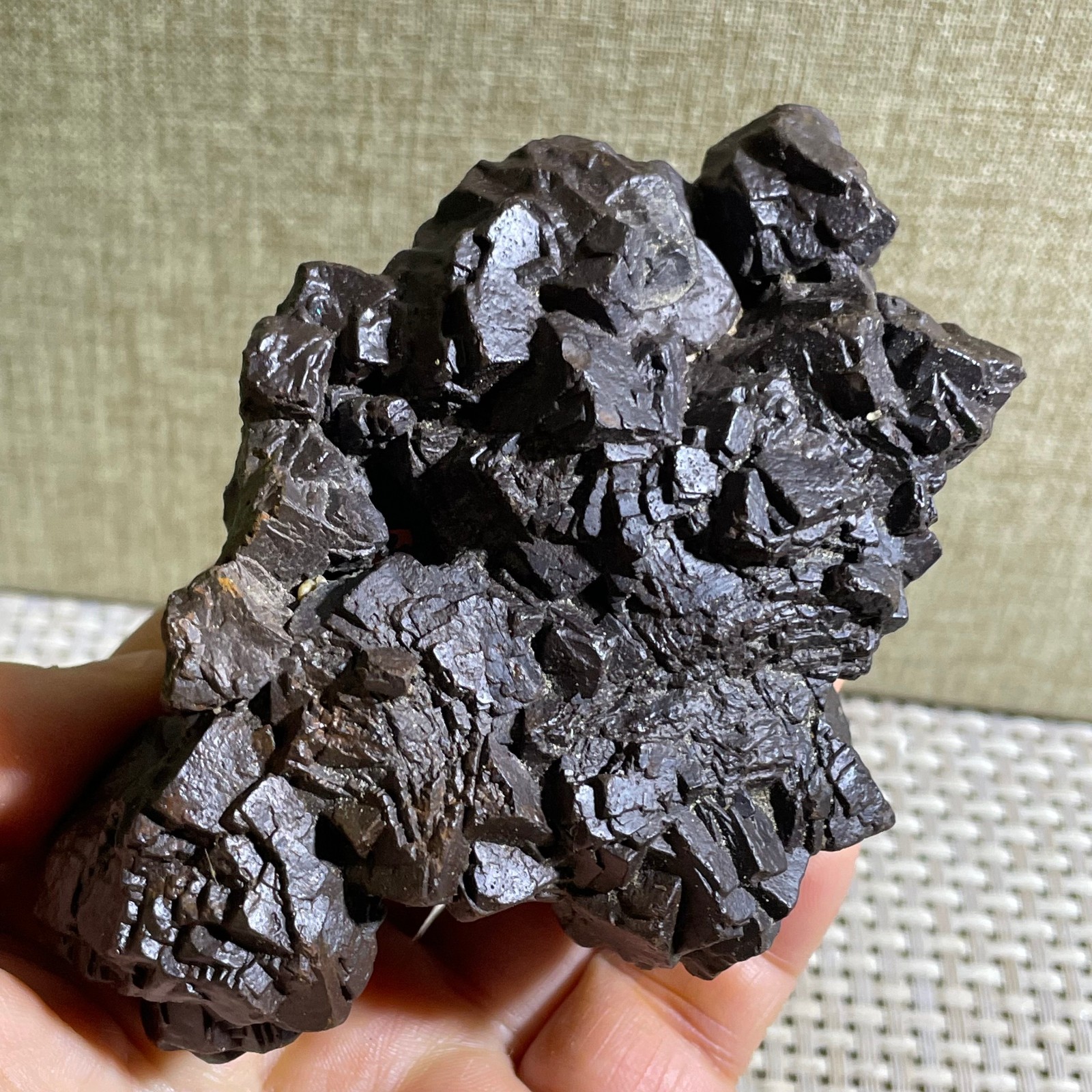 308g Limonite & Hematite pseudomorph after Marcasite Prophecy Rock Stone