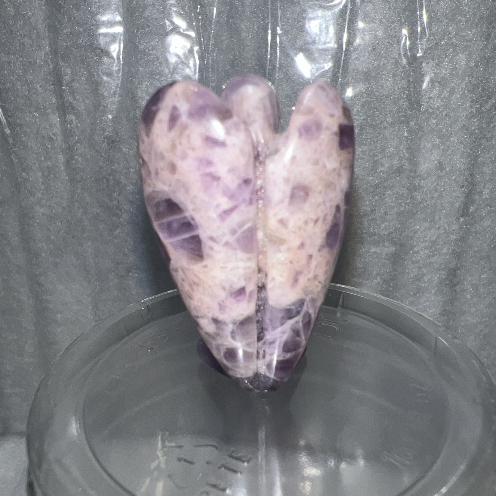 Small Gemstone Angel Carving 2cm -Amethyst -Goldstone -Jade -Opalite -Tiger Eye