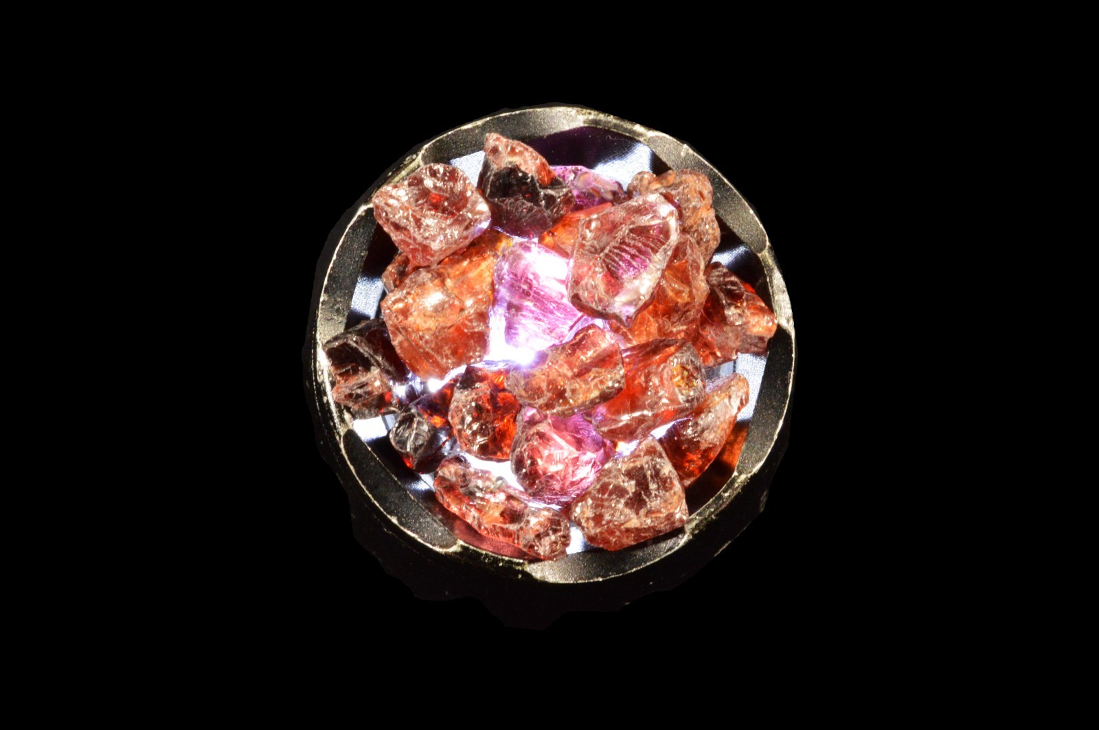 CRANBERRY GARNET 1/4″ 4 Oz Lot Facet Grade Rock Mineral Specimen Root Chakra