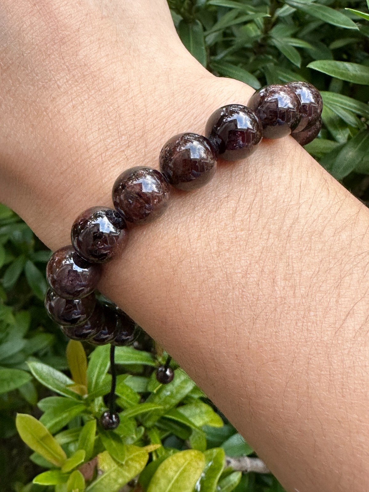 Grade A++ Garnet Crystal Adjustable Bead Bracelet 10mm, Wholesale Bulk Lot