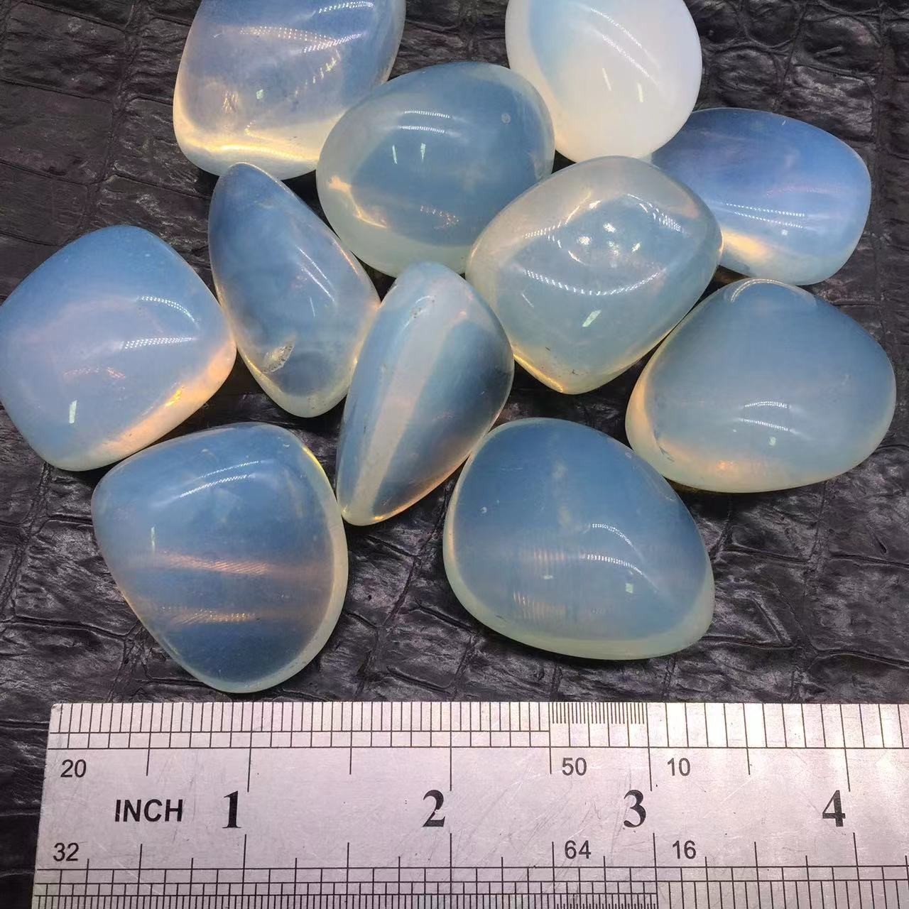 Natural Opalite Quartz Crystal Tumbled Stone Healing Decoration Specimen 100g