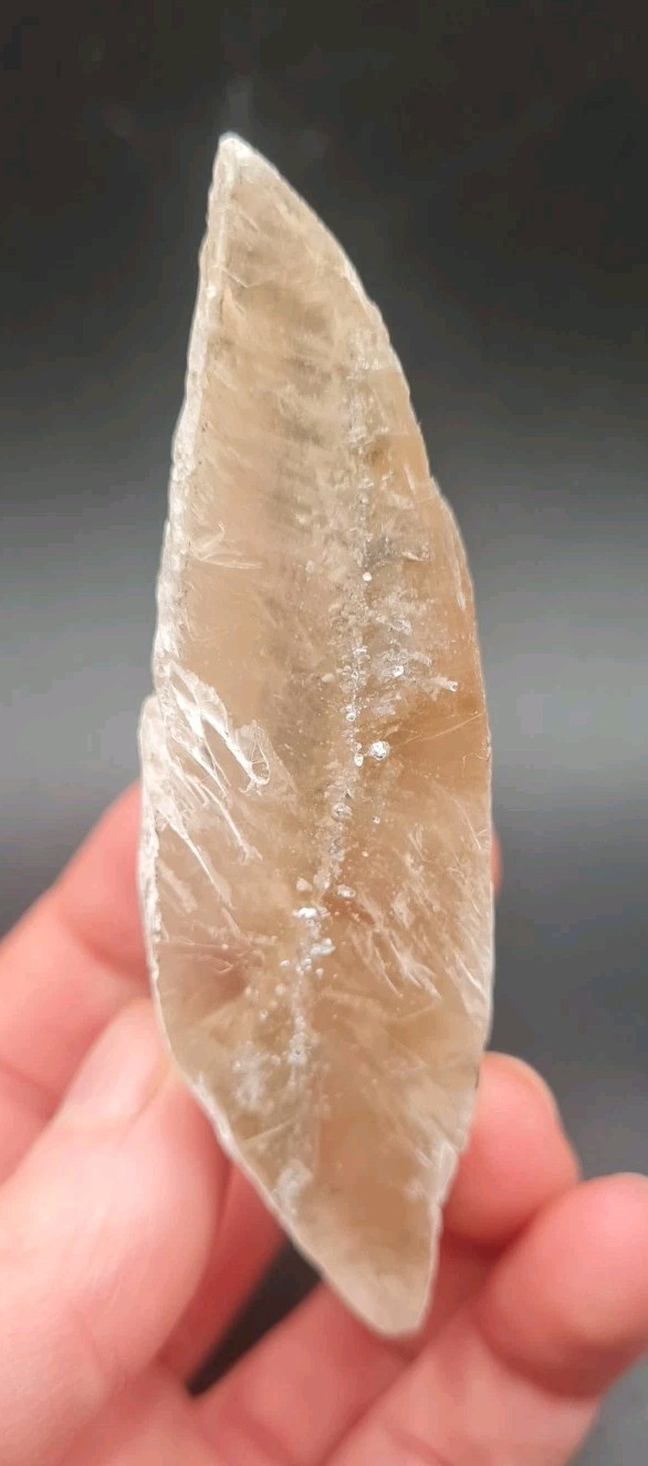 Nepal Golden Selenite Specimen, Fluorescent, 76g