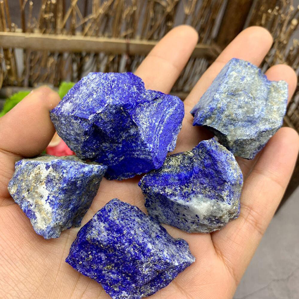 100g Natural Afghanistan Raw Lapis lazuli Crystal Rough Gemstone Mineral Stone
