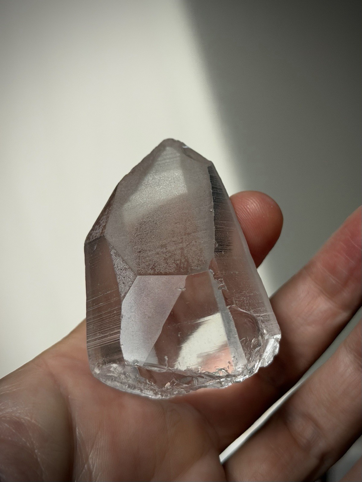 Lemurian Quartz Crystal Optical Quartz Self Healed Quartz Brazil Crystal