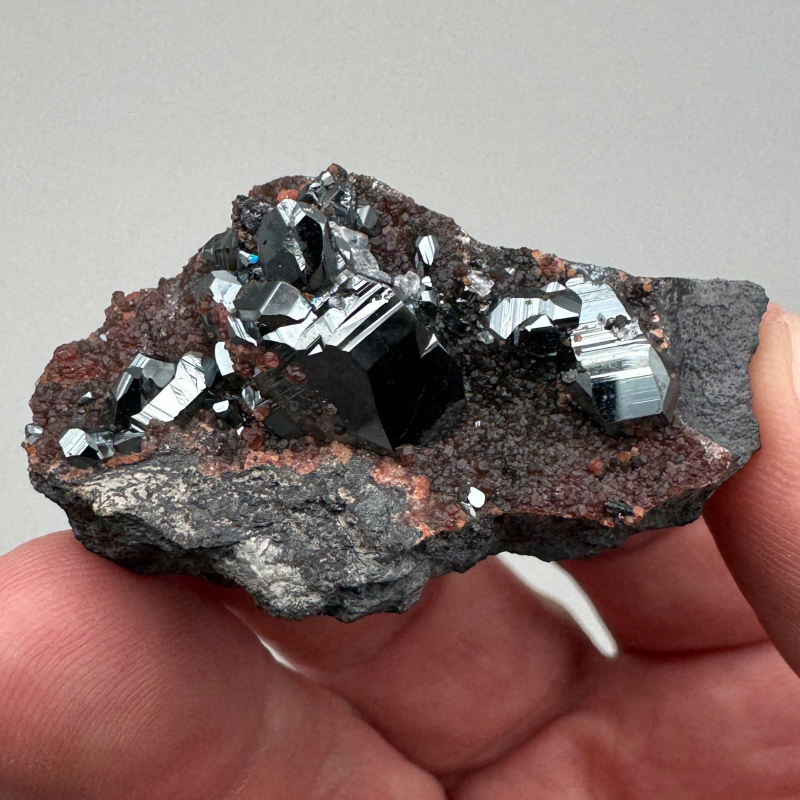 Hematite from N’Chwaning Mines, South Africa – Fine Mineral Specimen