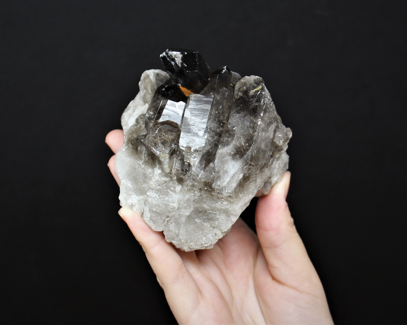 LARGE Clearance Smoky Quartz Crystal Clusters – Natural ‘B’ Grade Cluster Druze