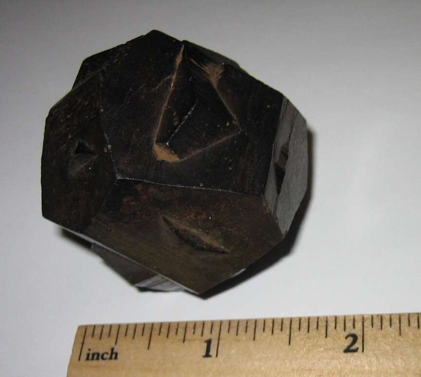 1.75″ BEAUTIFUL QUALITY NATURAL IRON CROSS STONE CLUSTER COLOMBIA ~ 157.5grams *