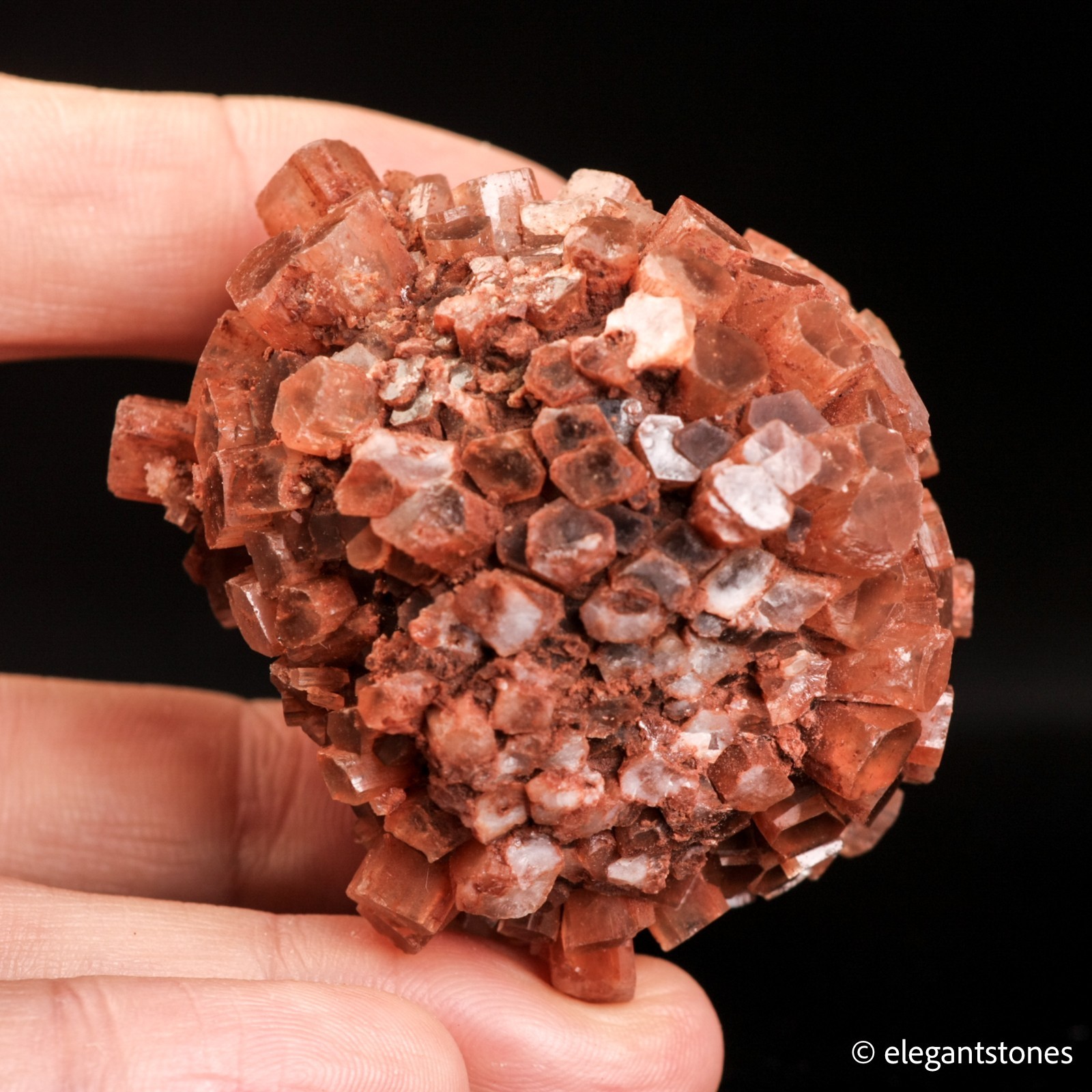 123g Natural Aragonite Cluster Crystal Mineral Specimen Display From Morocco