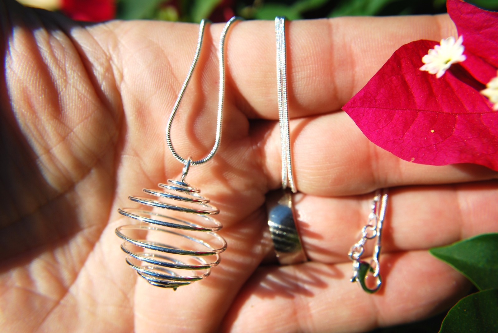 [6] Perfect Pendants™ “Do It Yourself” Crystal Energy Pendants + 20″ Chains