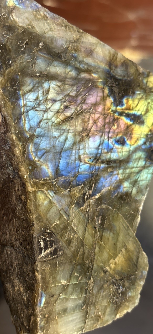 Labradorite Polished Face Madagascar 735 grams
