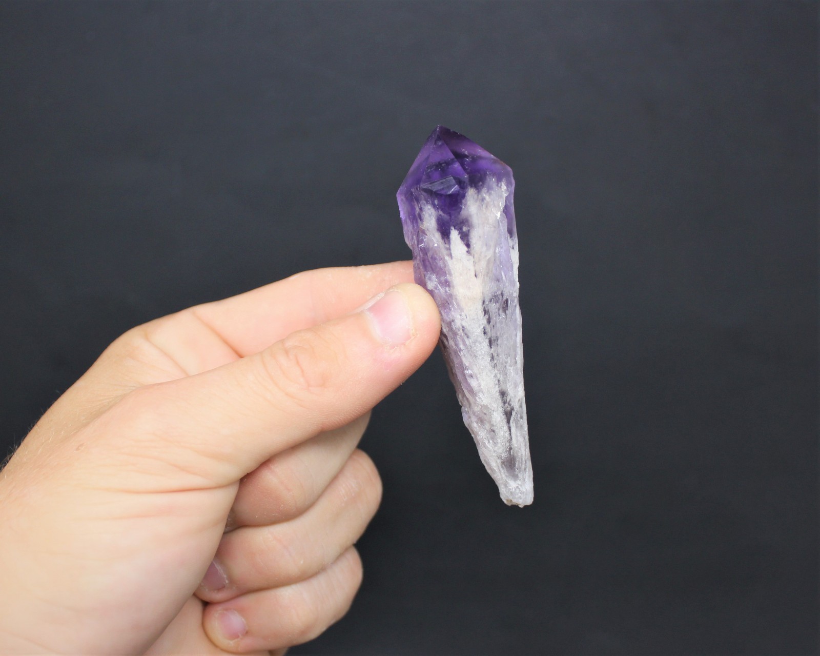 LARGE Royal Bahia Elestial Amethyst Points, 2-3″ Natural Amethyst Crystal Point