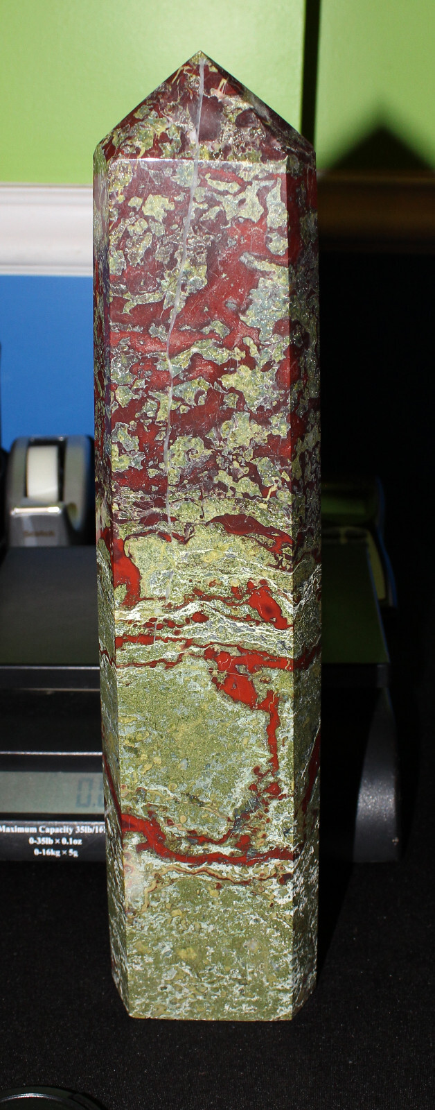 Dragon Blood GIANT Tower Obelisk Dragon Blood Dragons Blood Crystal Specimen