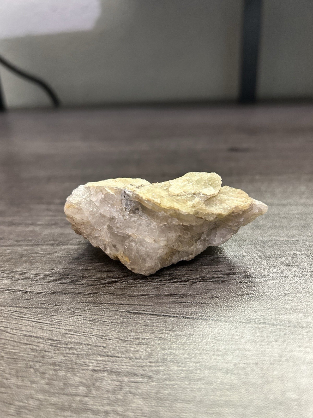 Beryl, White Quartz And Mica Cluster