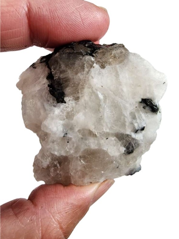 White Moonstone Rough Stone India 52.2 grams
