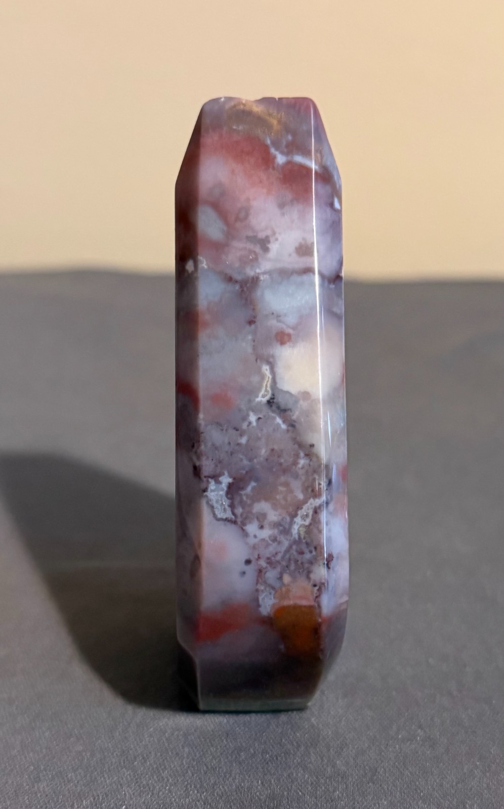 Ocean Jasper Tear Drop Flame – Almost 4 Inches Tall – Stunning On All Sides