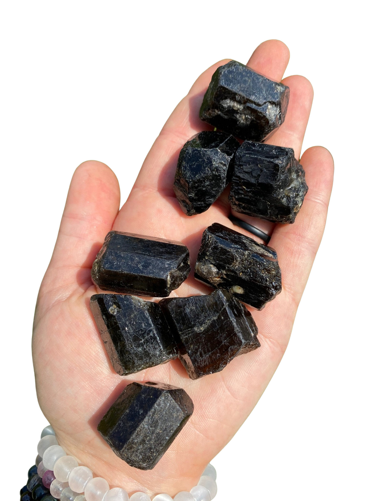 Raw Dravite Stone, Natural Brown Tourmaline Crystal from India, Dravite Crystal
