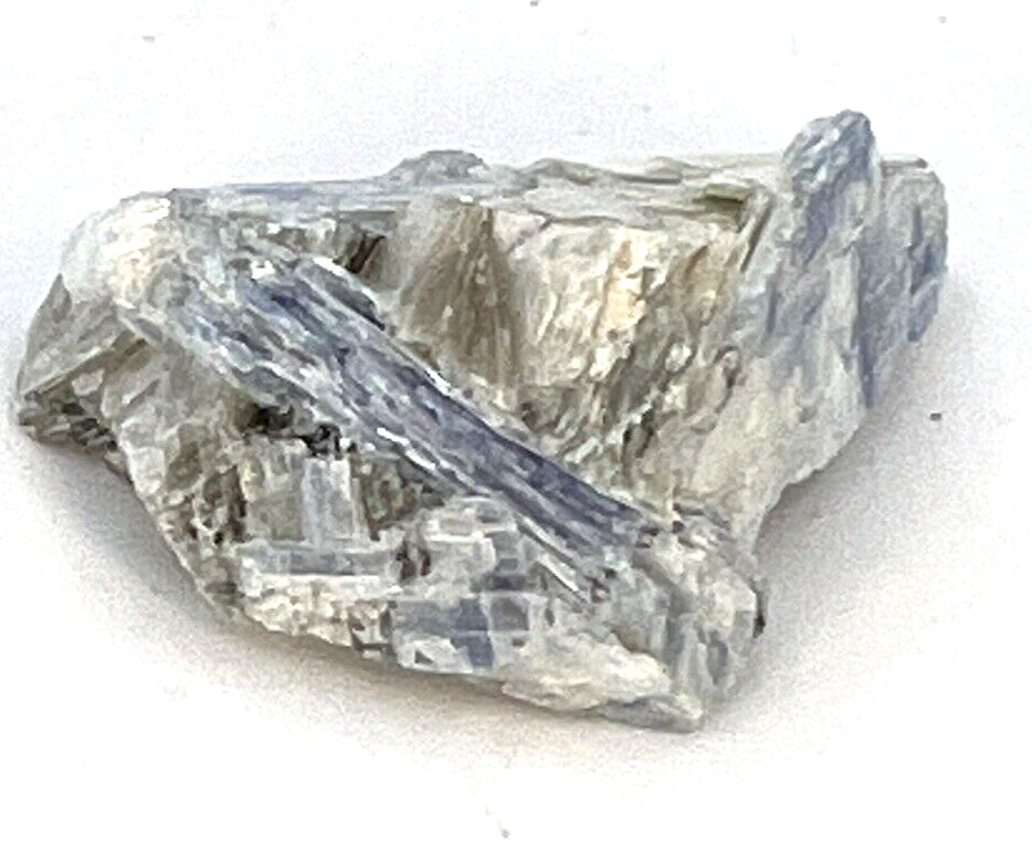 Natural Blue Kyanite Crystal Mineral Specimen from Minas Gerais, Brazil 8 Grams