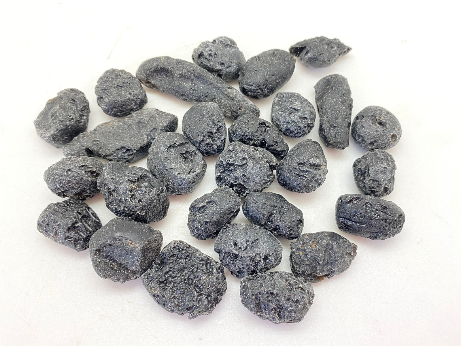 Tektite Tumbled Stone – Polished Tektite Crystal, Natural Tektite from Thailand