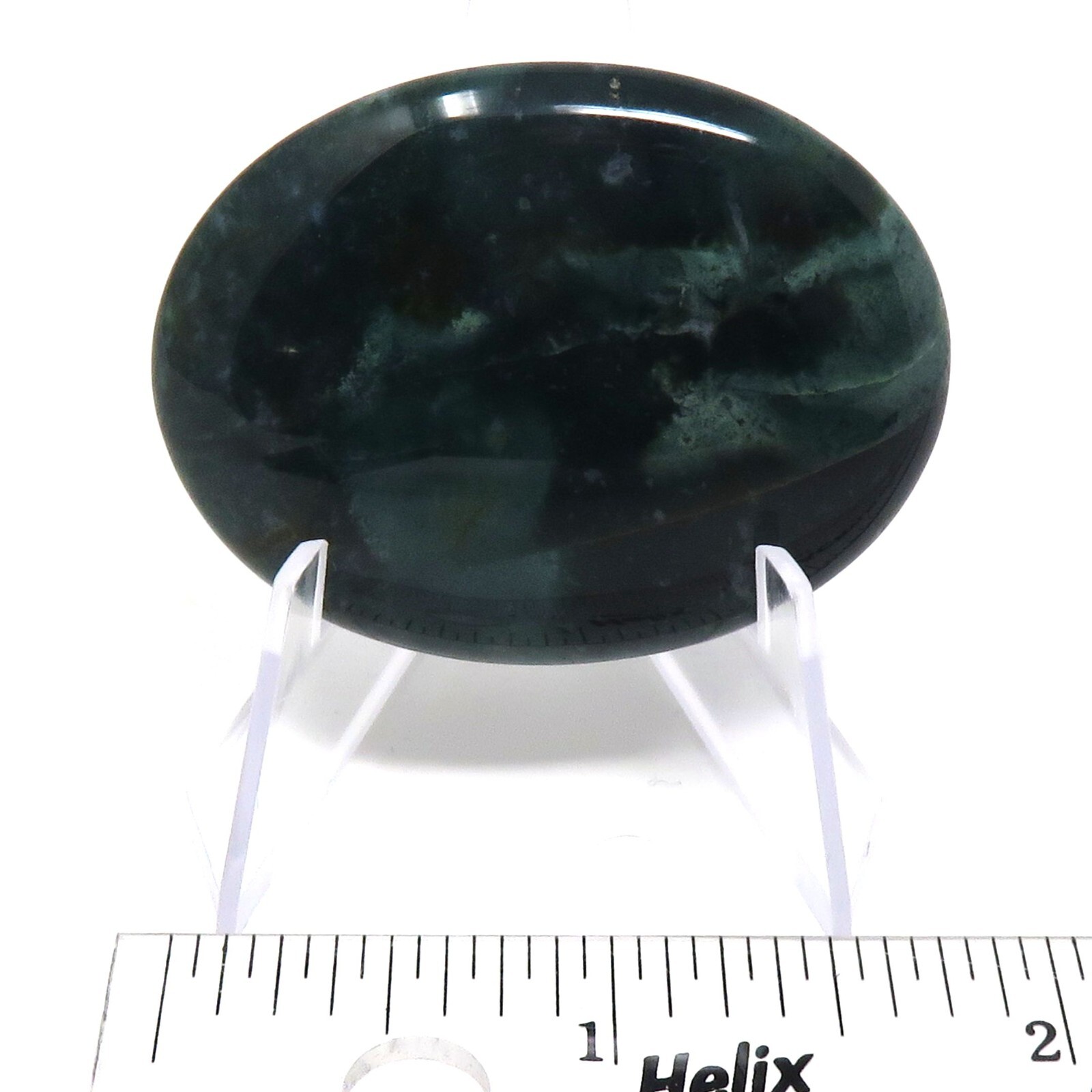 Indian Agate Pocket Stone #841- 45x35x9mm or 1 3/4″ x 1 3/8″ x 3/ 8″ – Stone