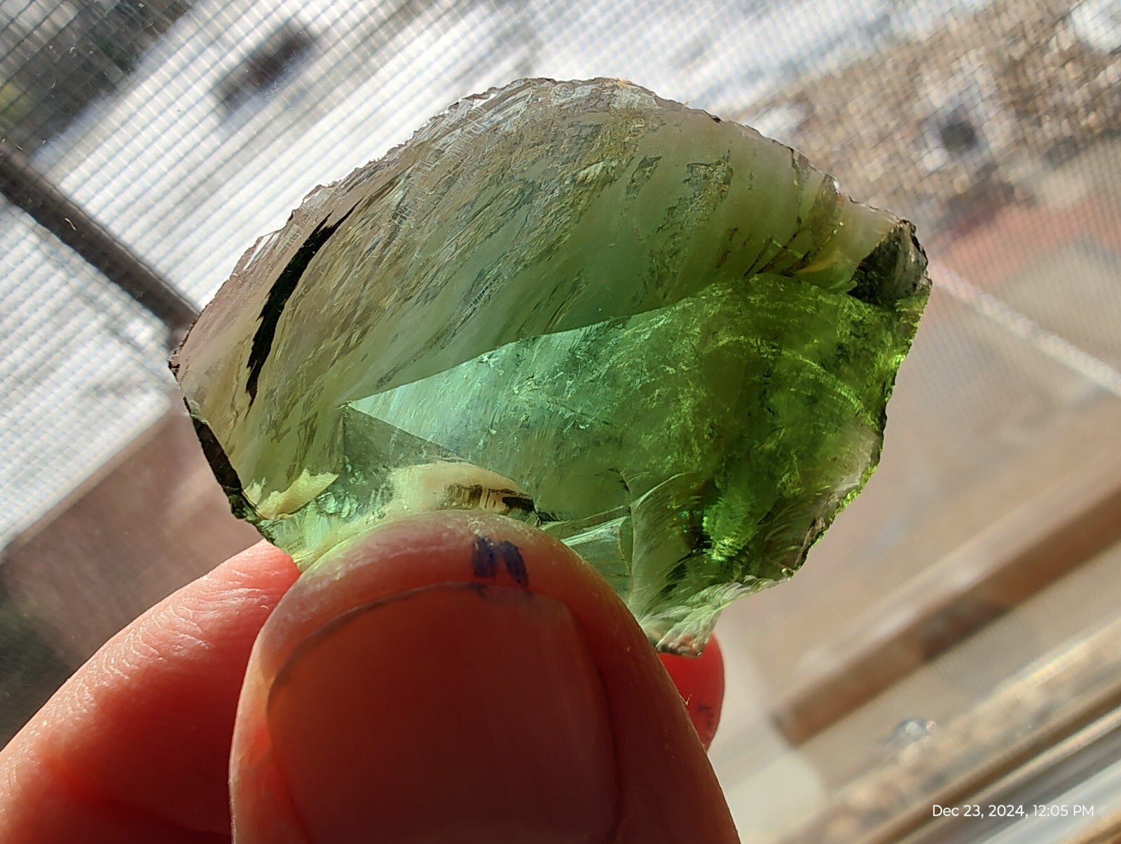 Sacred Womb is the portal to the divine Andara Crystal 10 gram chakra