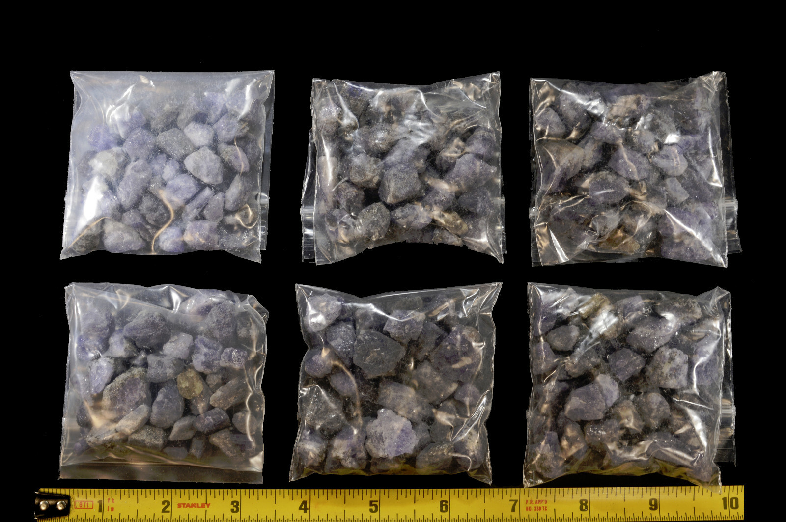 TANZANITE Crystal 1/2″ 2 Oz Bag Rough Rock Mineral Specimen Precious Gemstone
