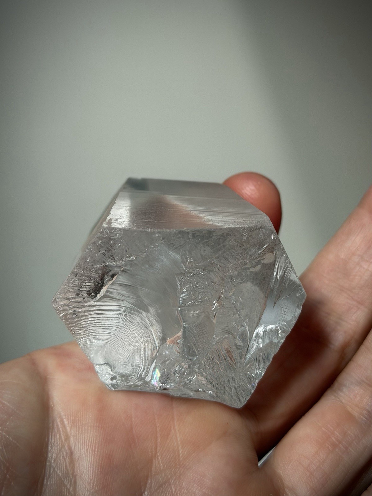Lemurian Quartz Crystal Optical Quartz Self Healed Quartz Brazil Crystal