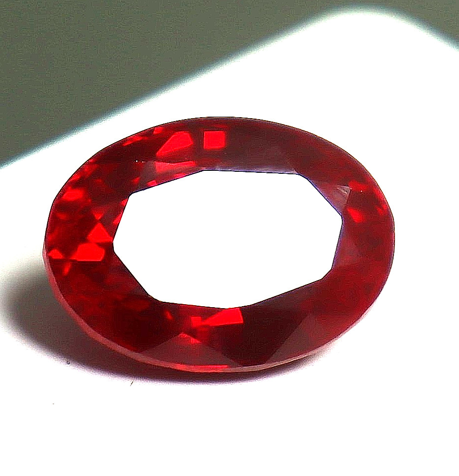 13 Ct Red Ruby Certified Loose Gemstone BURMA Oval Cut Black Friday Offer