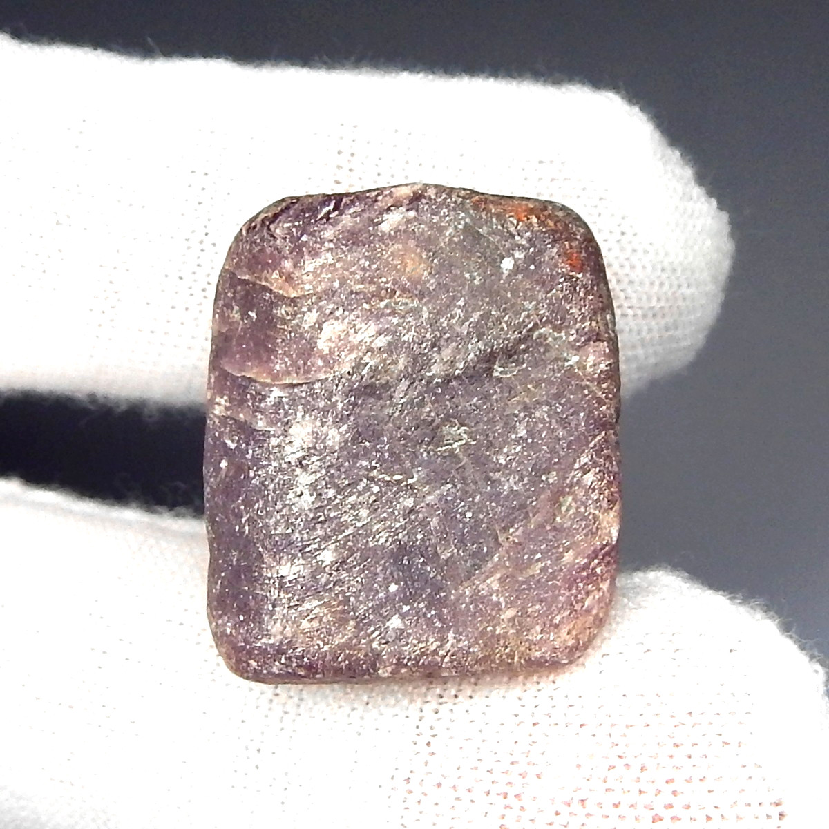 74.7ct Natural Mined Red Ruby Unheated Terminated Rough Column Collector Grade
