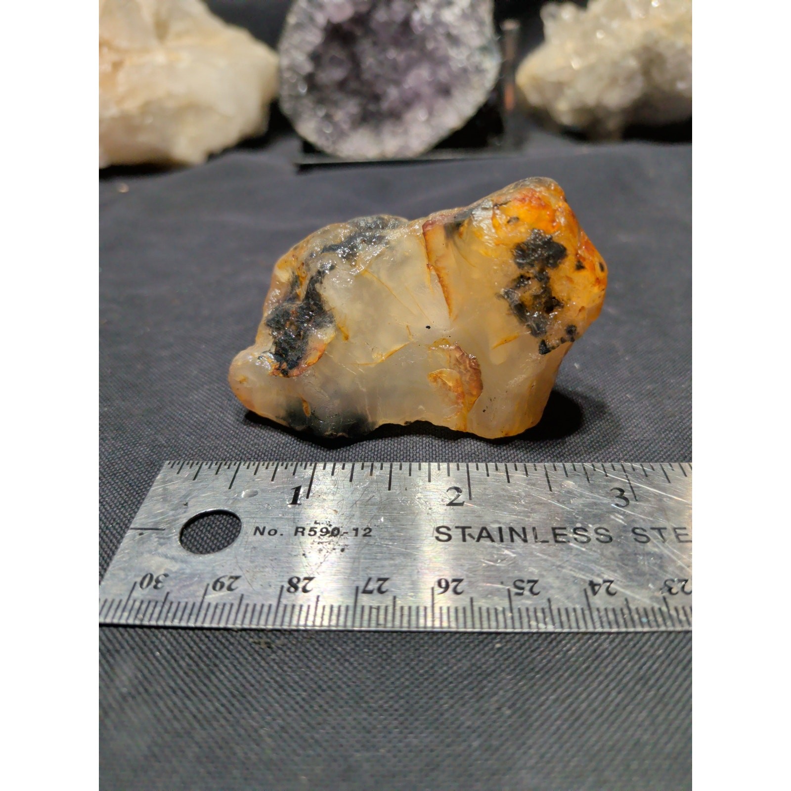 Carnelian Agate Specimen Natural Form (94 Grams)