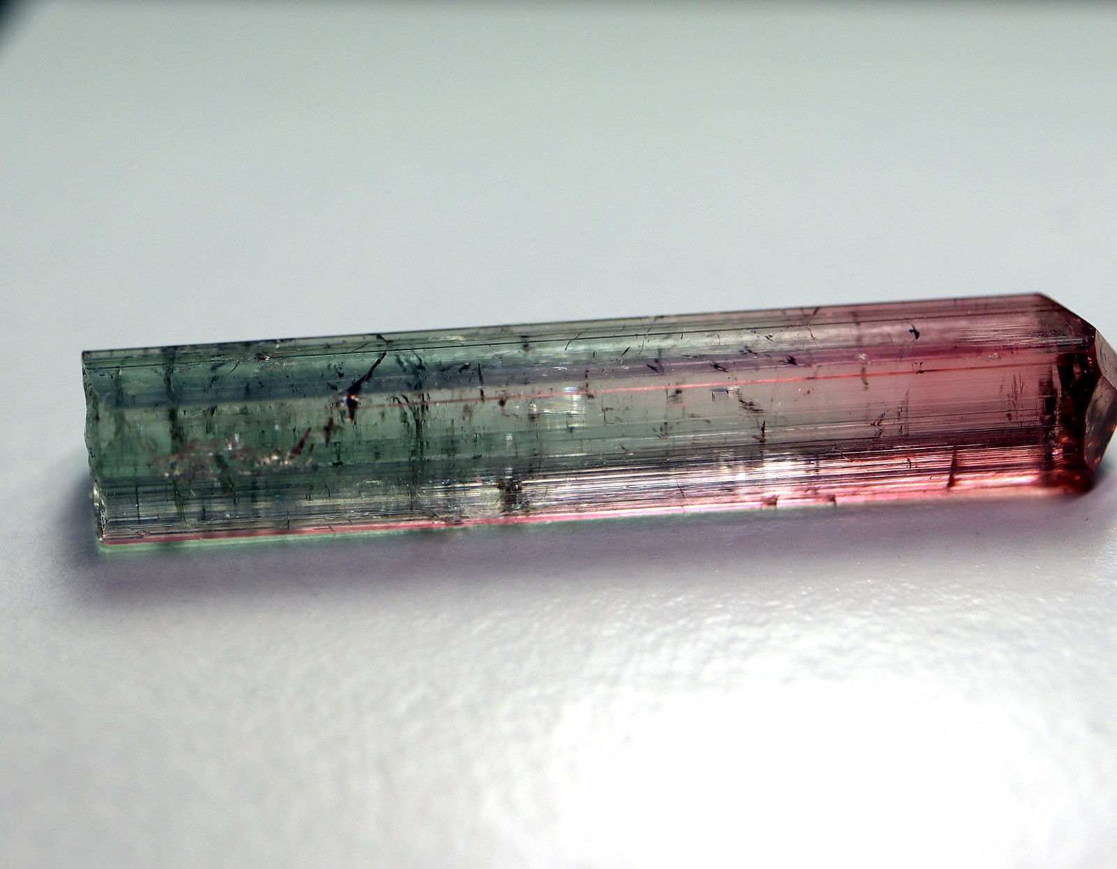 Gem Tourmaline DT. Cruzeiro Mine, Brazil. Dr. Stephen Smale collection 1985