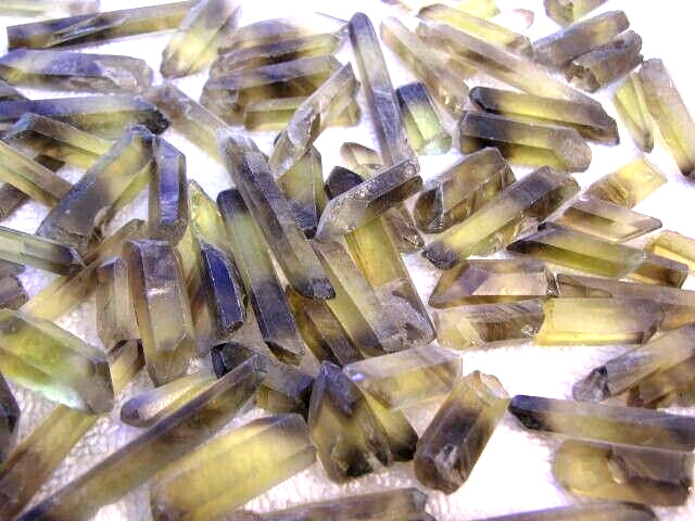 Citrine crystals with phantoms natural Brazil 1/2 pound lots