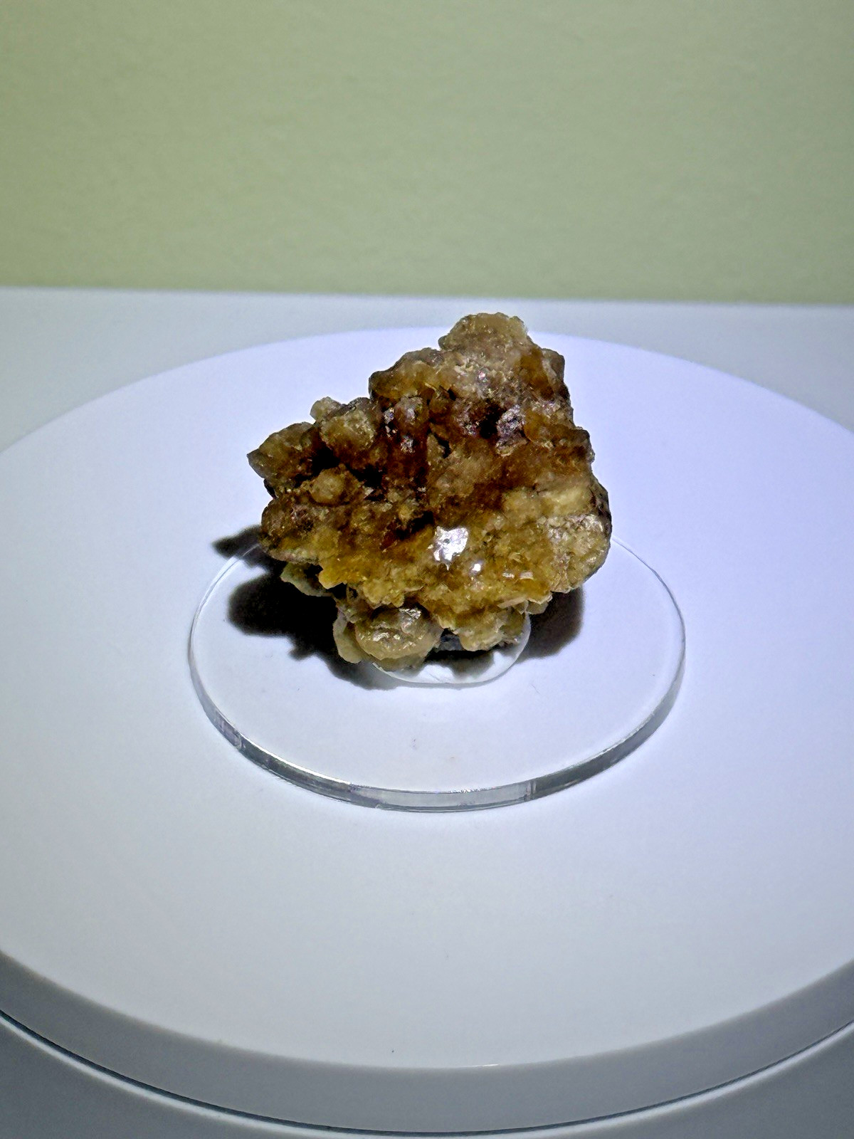 WARM Citrine Crystal Cluster Specimen w/ Stand – Boulemane, Morocco