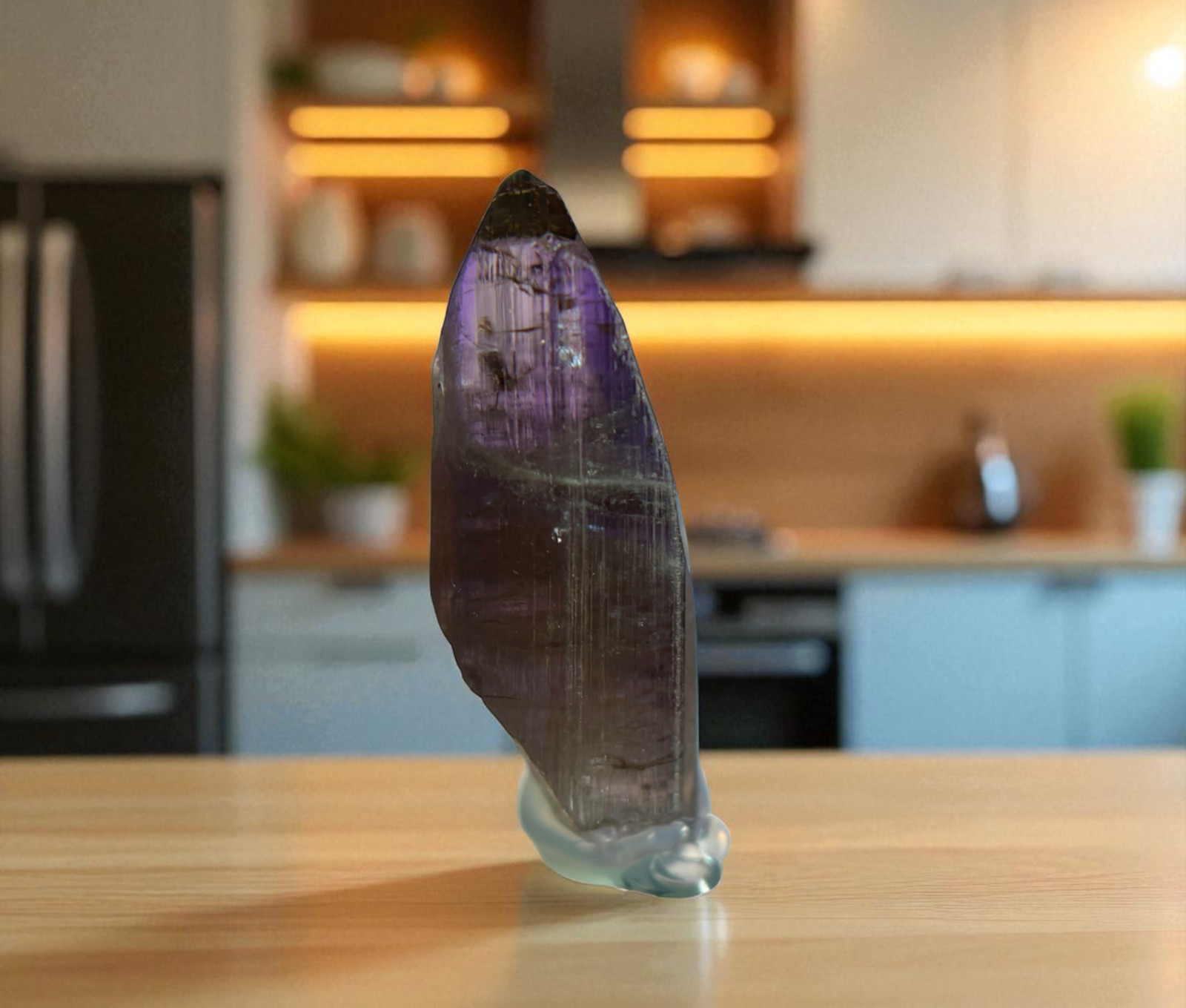 Premium Quality Untreated Natural Tanzanite Crystal Raw Gemstone 7.67 Carats
