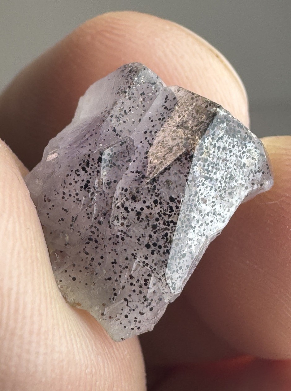 4 Piece Collection of Boreal Amethyst Auralite23 Genuine Crystals from Canada
