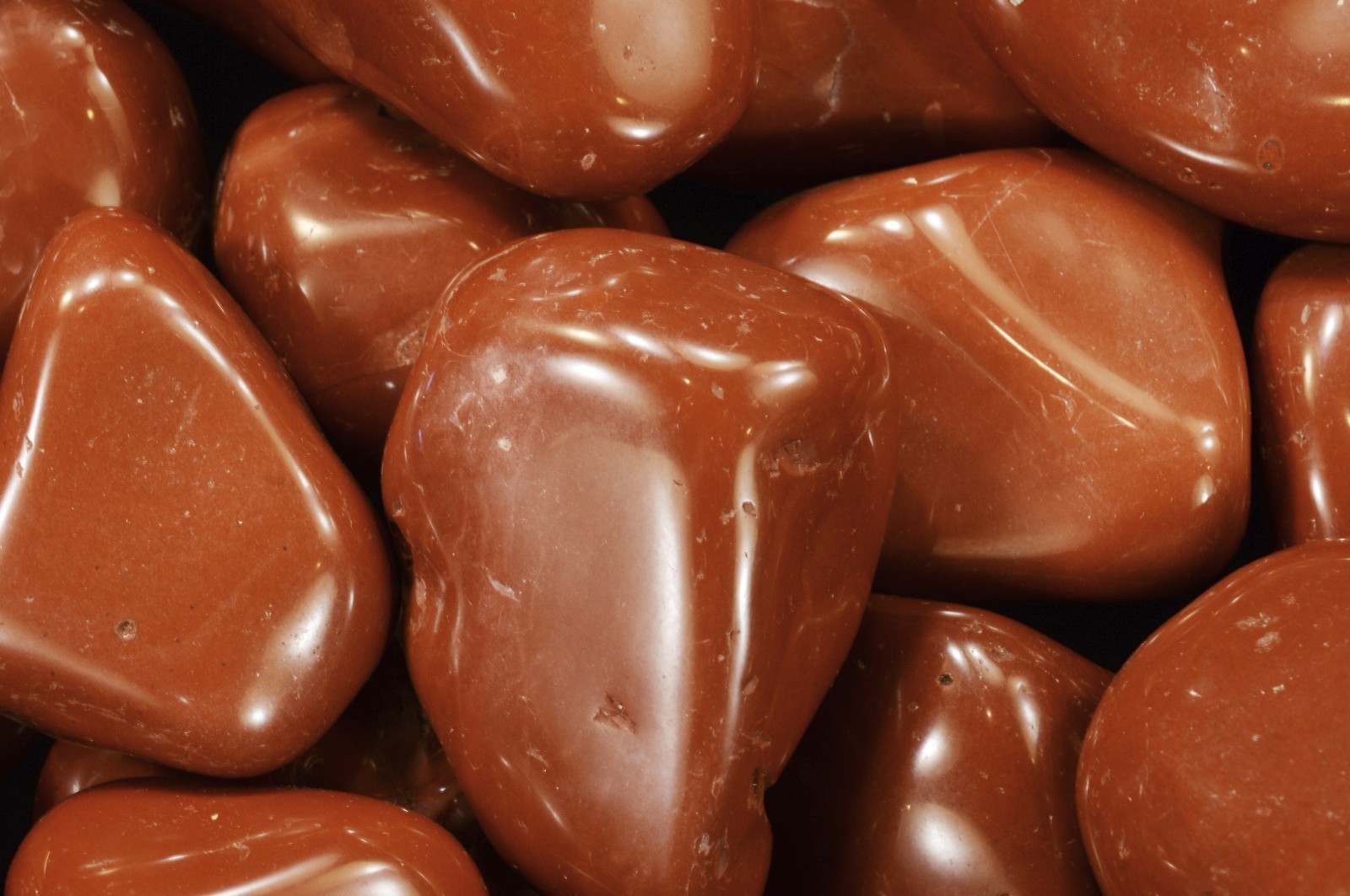 RED JASPER Tumbled 2 1/2″ Polished Rock Mineral Root Chakra Healing Crystal