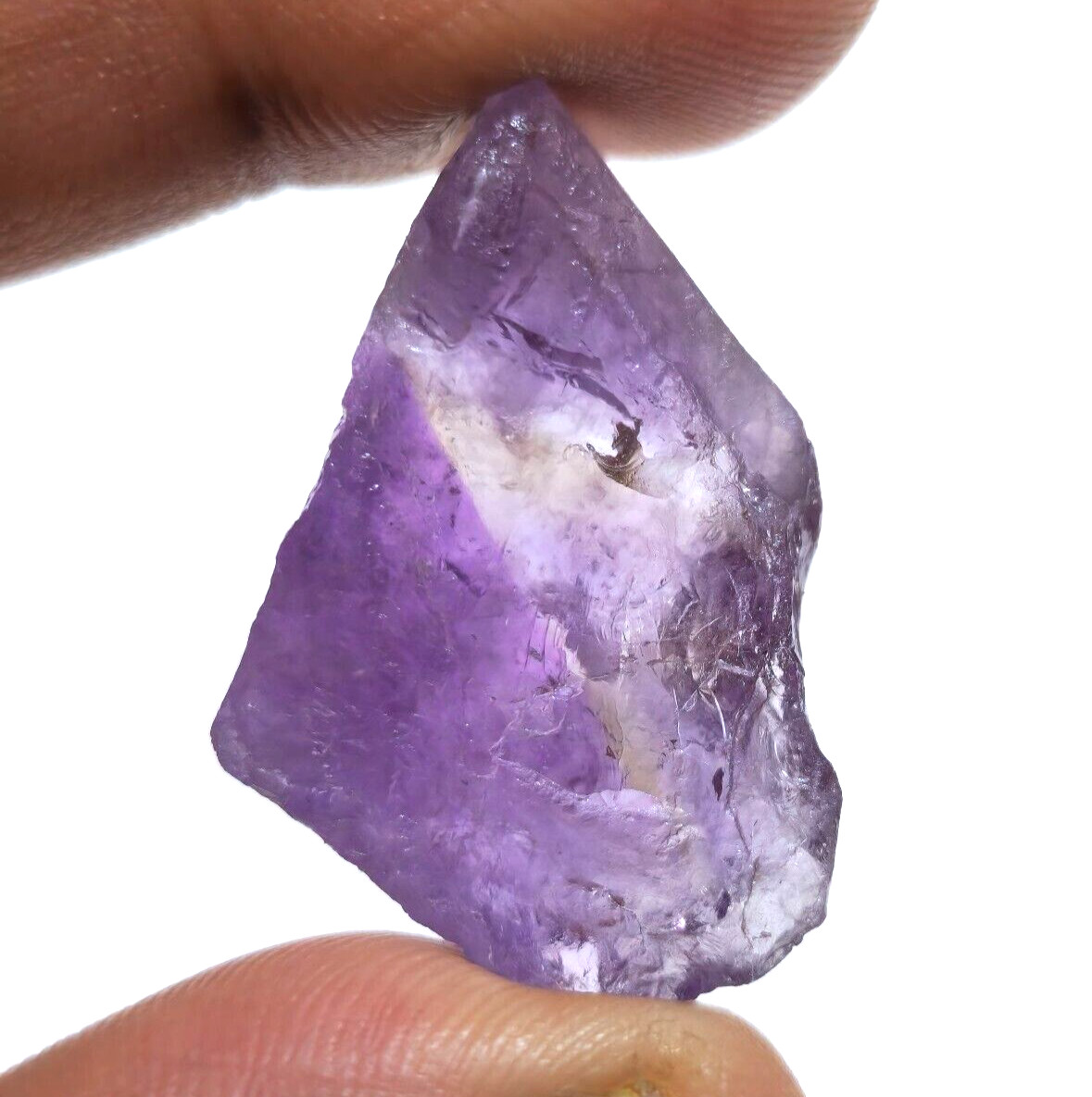Ravishing 70.90 Crt Raw Purple & Yellowish Color Ametrine Rough Loose Gemstone