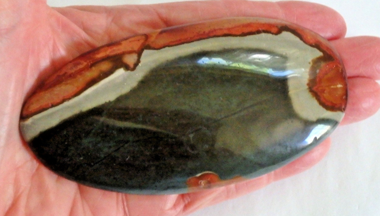 Crystal Stunning Polychrome Jasper Polished 120.9 grams Australia